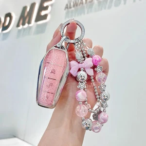 TPU Rosa para BYD Atto 3 Han EV Delfín Coche Llave Estuche Cubierta Llavero - Imagen 1 de 4