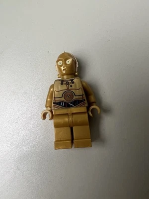 Lego C-3PO Minifigure Star Wars Episode 4/5/6 Colorful Wires Pattern sw0365 - Image 1 of 2