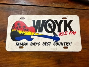 Placa de refuerzo de plástico Florida de colección WQYK Tampa Boy’s Best Country 99,5FM  - Imagen 1 de 5