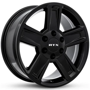 20x8.5 Black Alloy Wheel Rim Fits GMC Yukon XL, OEI1V 20Inch 6x139.7 6Lug ET15 - Picture 1 of 4