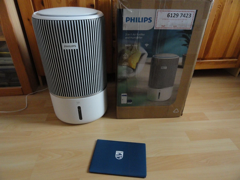 Philips 3400 Serie 2 in 1 - AC3420/10 Pure-Protect Luftreiniger Luftbefeuchter - Bild 1 von 4