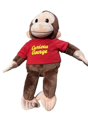 Curious George Vintage Plush 16 In. By Applause EUC - Image 1 of 4