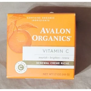 Avalon Organics Vitamin C Renewal Crème Riche. - Picture 1 of 4