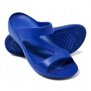 NEW: Squishyz Women's Z-Strap Sandals - Royal Blue - Picture 1 of 6