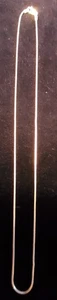 Vtg 925 Sterling Silver Snake Chain ITALY 17" - Picture 1 of 8
