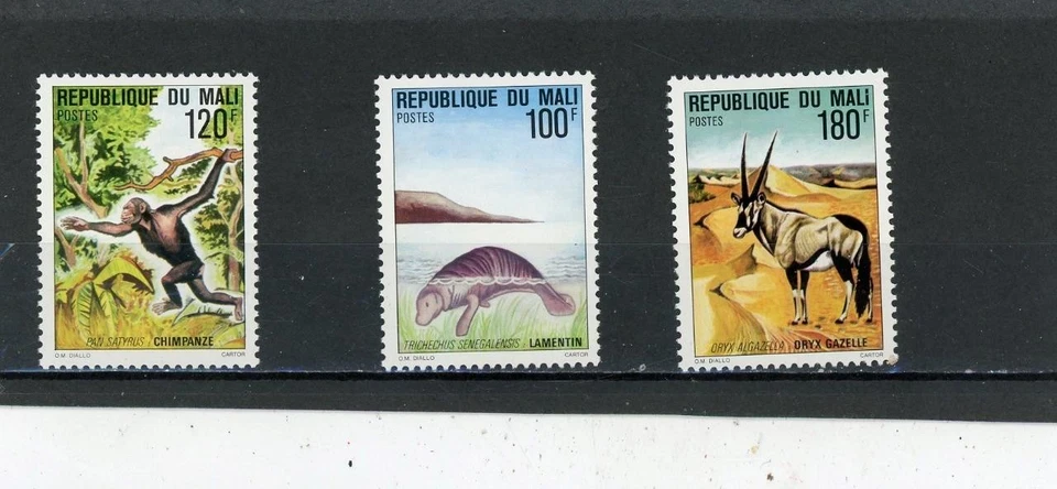 Malí 1979 Animals Scott# 317-21 como nuevo LH Foto 1 de 1