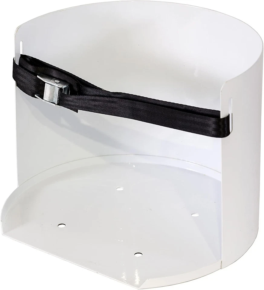 BUYERS PRODUCTS 5201005 Water Cooler Mount White Steel 5 gal.