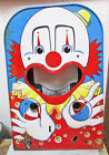 vintage 1960s large Tin Litho Clown game, Made in Japan, beautiful Lithography