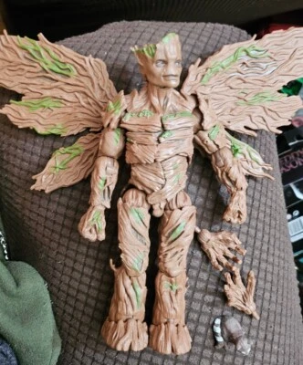 Hasbro Marvel Legends Guardians Of The Galaxy Vol. 3 GROOT Deluxe Figure EUC C81 - Image 1 of 4