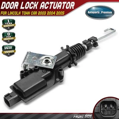 Atuador de trava de porta frontal para Lincoln Town Car 2003 2004 2005 3W1Z54218A42AA - Imagem 1 de 4