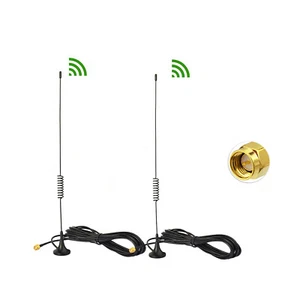 2x 4G Magnetic Antenna SMA For TP-LINK LTE Aerial Booster TL-MR6400 AC750 MR200 - Picture 1 of 5