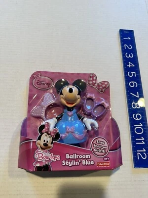 Fisher-Price Disney Minnie Mouse Bow-tique, salón estilo’ azul traje a presión Foto 1 de 4