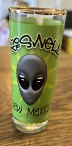 ROSWELL Nuevo México Alien Tirador Alto Vidrio 4" - Imagen 1 de 4