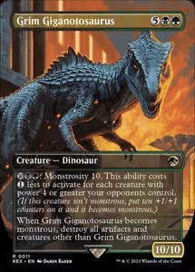 Grim Gigantosaurus R Regular #11 | REX Jurassic World Sammlung | MTG - Bild 1 von 1