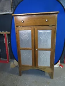 Pie Safe Antique Tin Punch Cabinet LOCAL PICK UP ONLY! - Picture 1 of 4
