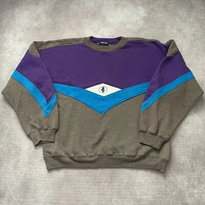 Sudadera deportiva Cherokee vintage años 90 talla M color bloque bordado             Foto 1 de 4