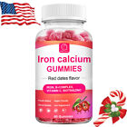 Iron Calcium Gummies Energize with Vitamin,Support Brain Functions Boost Energy Only C$13.97 on eBay
