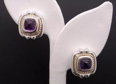 Pendientes Tiffany & Co de plata esterlina de oro vintage Hard2Find Foto 1 de 4