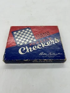 Parker Brothers Plastic Checkers In Original Box Vintage Copyright 1960 - Picture 1 of 15