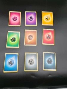 Pokemon Energie Karte nach Wahl Elektro Feuer Wasser Psycho Feen Blatt Stein etc - Bild 1 von 87