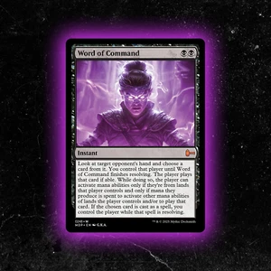 Word of Command - Tarjeta Personalizada Magic: The Gathering - Alta Calidad - Imagen 1 de 6