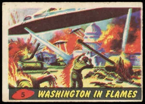 Bubbles Inc - 'Mars Attacks' (1964) - Washington in Flames - Picture 1 of 2