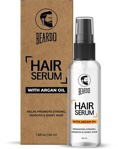 Hair Serum 50 ml w/ Argan Oil & Almond Oil  SMOOTHER, STRONGER AND SHINIER HAIR