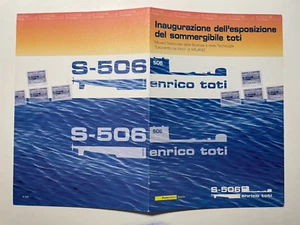 2005 Italy Philatelic Folder Enrico Toti Submarine with Maxicardsù Card and FDC - Picture 1 of 2