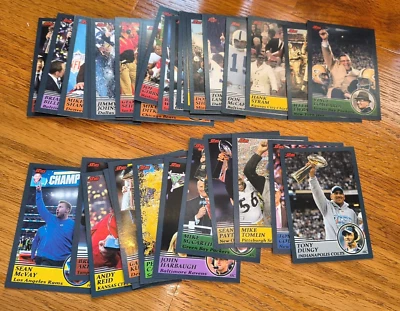 2022 Super Bowl Coaches STCC 1-35 Pick one Lombardi Landry Noll Harbaugh McVay - Image 1 of 3