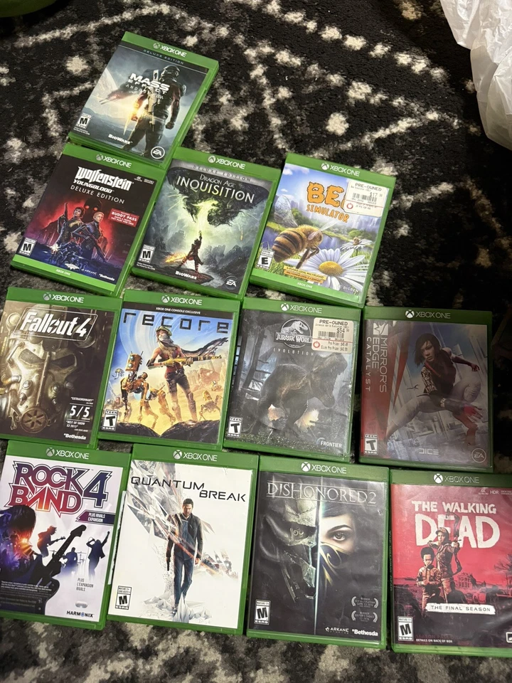 Lote De 12 Juegos Xbox One Usados Rock Band, Walking Dead, Jurassic World, Fallout Foto 1 de 1