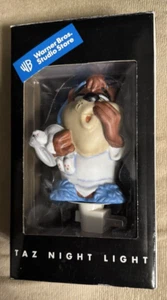 Warner Brothers 1998 Ceramic Taz Night Light - NIB - Picture 1 of 6