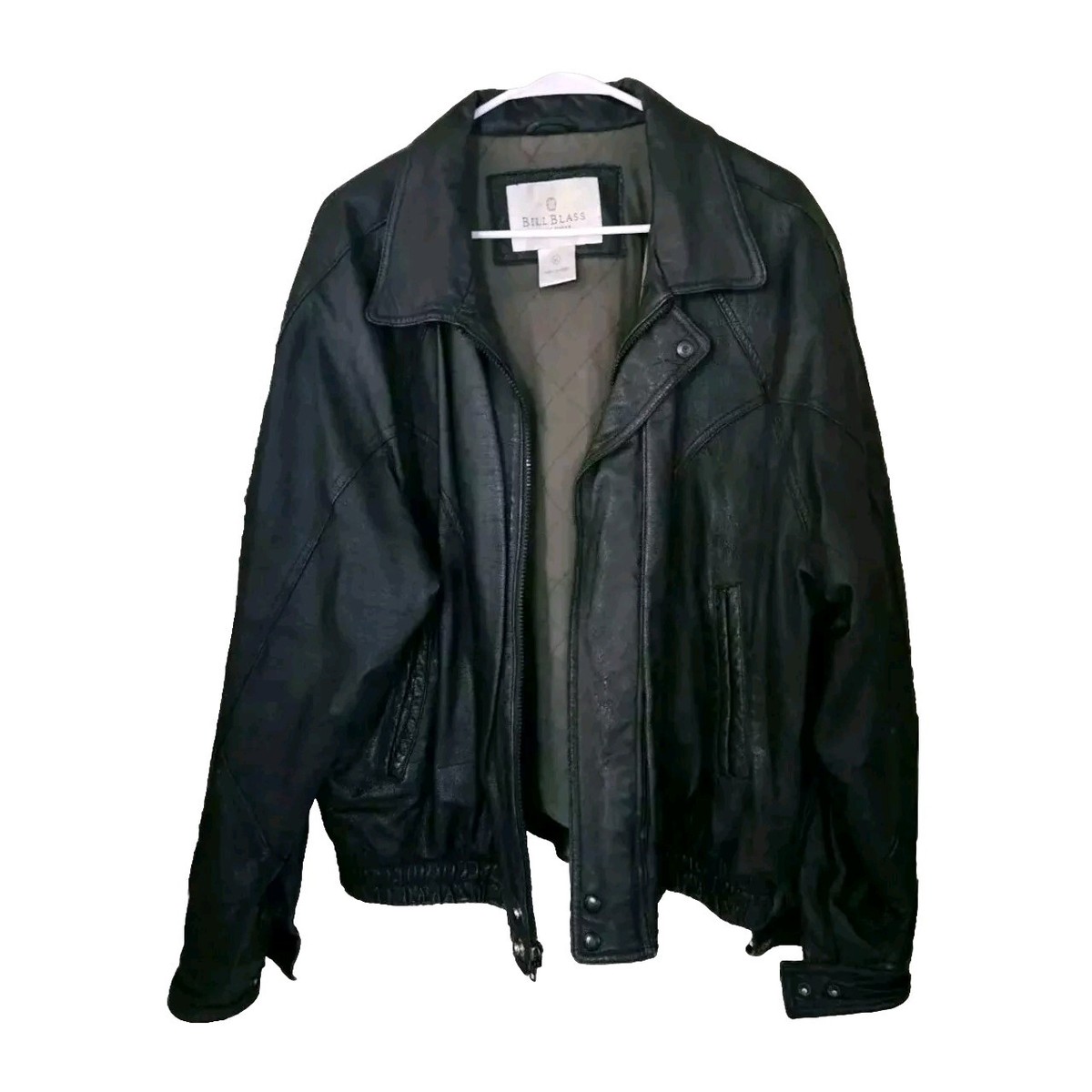 Bill Blass Leather Outer Shell Black Coats, Jackets & Vests Bill Blass Leather Outer Shell Black Coats, Jackets & Vests