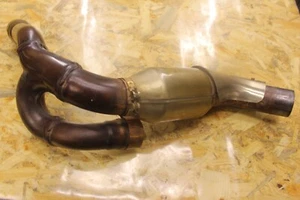 Aprilia Dorsoduro 750 2008 2009 2010 2011 2012 13 exhaust mid pipe cat silencer - Picture 1 of 4