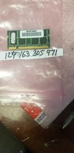 1GB 2RX8 DDR2 2RX8 PC2-4200 DDR2-533 533 200PIN NON-ECC DUAL CHANNEL 64X8 - Picture 1 of 1