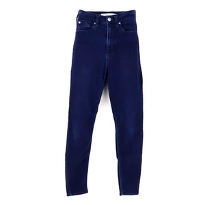 Celebrity Pink Skinny Jeans The Spice Juniors Sz 5 Blue Dark Wash Denim Stretch - Picture 1 of 8