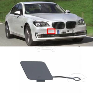Primed Front Bumper Tow Hook Eye Cover For BMW F01 F02 LCI 7 Series 2013-2015 - Foto 1 di 3