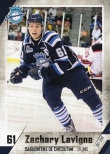 2017/18 Chicoutimi Sagueneens - ZACHARY LAVIGNE [Amiens] Ligue Magnus