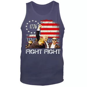 Donald Trump ¡Lucha! Camiseta sin mangas política campaña Rally Shooting Trump 2024 - Imagen 1 de 8