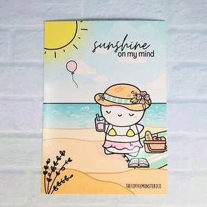 *NEW* Sunshine On My Mind 5x7 Bean Card TCMC cute stationery TheCoffeeMonsterzCo - Picture 1 of 1