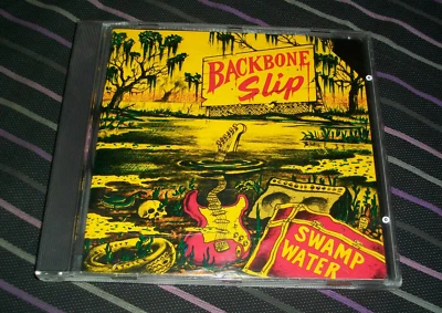 ⭐ BACKBONE SLIP - SWAMP WATER CD 11 TRACKS 1991 ⭐ - Image 1 of 2
