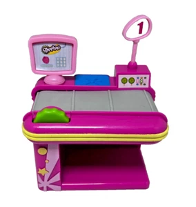 Shopkins Supermarket Small Mart Playset Grocery Store Checkout Cash Register - Picture 1 of 16