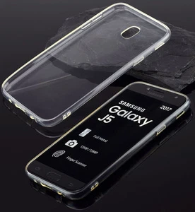Funda transparente de silicona para Samsung Galaxy J5 2017 DuoS - Imagen 1 de 6