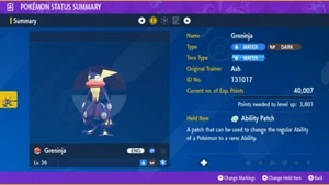 💧Evento Ash Greninja 2016 intacto | Pokémon Escarlata y Violeta💧 - Imagen 1 de 4