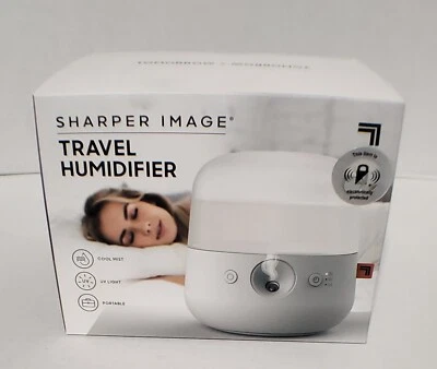 Sharper Image Portable Mini Travel Humidifier~ Cool Mist~UV light~USB  - Image 1 of 2