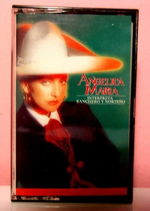 Vtg1992 Sony Discos.Angelica Maria Interpreta Ranchero y Norteno Cassette #80771 - Picture 1 of 2