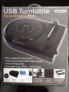 USB Plattenspieler - Ideal für Vinyl zu Digital  - Bild 1 von 2