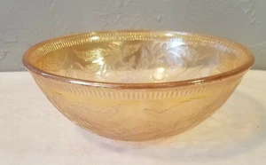 Vintage U.S. Glas Kirschbeere irisiert Depression Glasschale - Bild 1 von 8