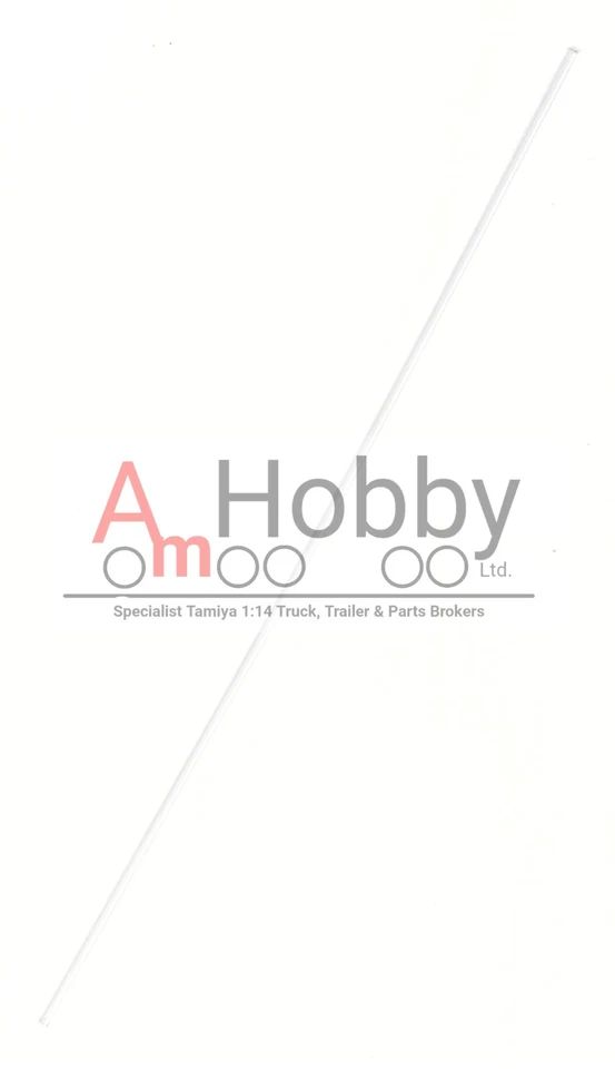 Tamiya 6095003/16095003/9805520 30cm Antenna Clear/Transparent Pipe (1PC) - Image 1 of 4