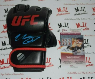 NATE DIAZ SIGNED AUTOGRAPHED UFC GLOVE JSA COA WIT129211 stockton 209 - Image 1 of 3