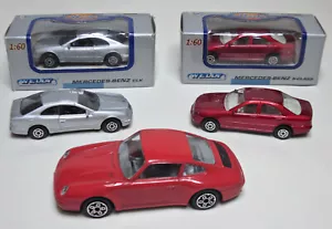 WELLY MERCEDES-BENZ CLASE S ROJO CLK plata 1:60 en caja y suelto BURAGO PORSCHE 911 - Imagen 1 de 11